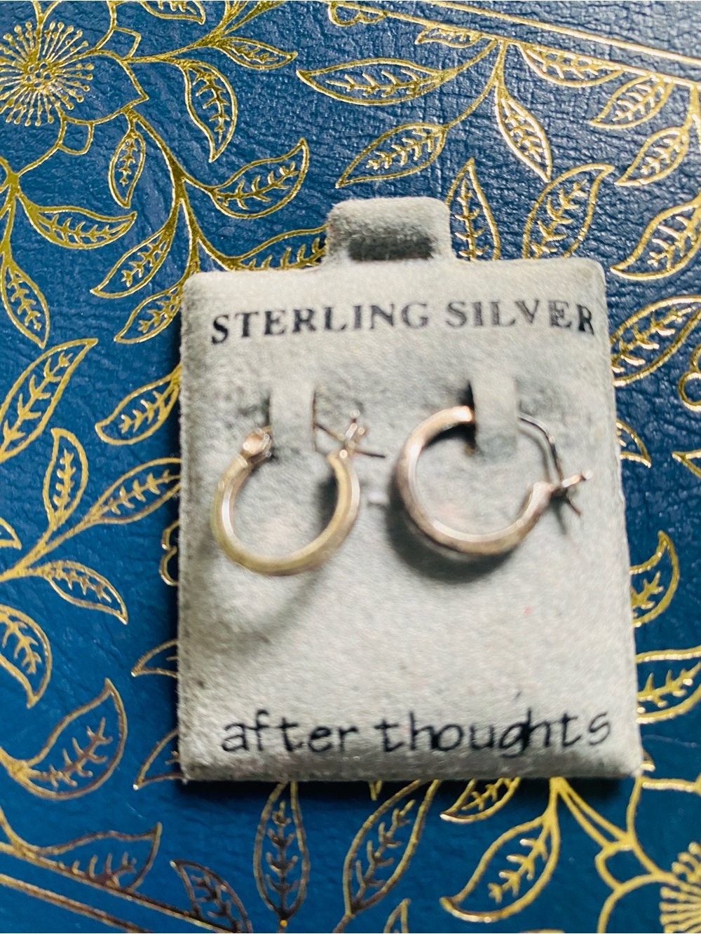 Sterling Silver Hoop Earrings - Silver